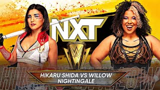 WWE 2K23 NXT World Cup Semi Finals  Hikaru Shida VS Willow Nightingale [upl. by Desirae]