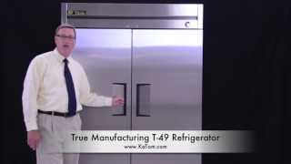 True Manufacturing T49 Refrigerator Product Overview [upl. by Hpejsoj]