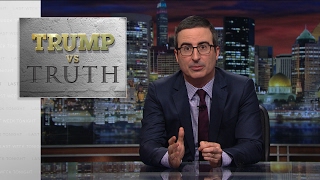 Trump vs Truth Last Week Tonight with John Oliver HBO [upl. by Ihpen926]