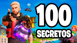 100 CURIOSIDADES DE FORTNITE CAPITULO 2 REMIX [upl. by Ahsinar]