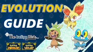 Pokemon Scarlet and Violet Indigo Disk How to evolve all Pokemon [upl. by Sirtimid]