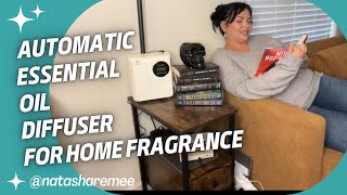 Automatic essential oil diffuser for home fragrance amp aromatherapy [upl. by Esorbma]