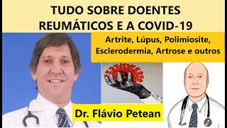 DOENTES REUMÁTICOS NA PANDEMIA DE COVID19 riscos tratamentos e vacinas [upl. by Garmaise]