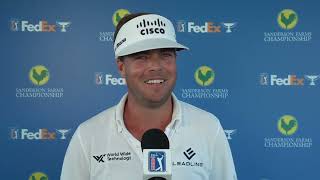 Keith Mitchell Sunday Flash Interview 2024 Sanderson Farms Championship [upl. by Ahseile839]