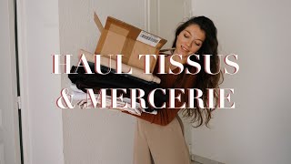 HAUL TISSUS amp MERCERIE [upl. by Engapmahc]