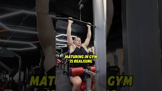 Maturing in the gym is realising gym motivation [upl. by Chapen]