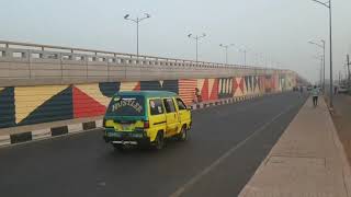 Walking through the beautiful newly constructed flyovers in Kaduna [upl. by Ted454]