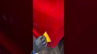 Sprayless Paint Application cosmeticrepair scuffrepair smartrepair [upl. by Llertnauq]