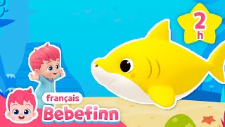 Mon Bébé Requin et Plus de Chansons  Comptines  Bebefinn français👶Chansons pour Enfants [upl. by Eiznil]