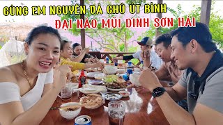 Team Của Minh Đại Náo Nhà Chị Sen Ăn Cơm Sân Vườn Thăm Quan Đồi Cát Mũi Dinh [upl. by Yttocs]