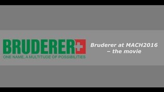 Bruderer UK  MACH2016  The Movie [upl. by Yeslek]