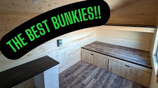 9x16 Bunkie Cabin Build full build start to finish [upl. by Ekle]