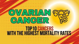 OVARIAN CANCER  The top 10 cancers with the highest mortality rates globally [upl. by Sadnalor]