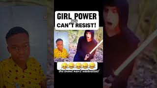 Girl power you cant resist 😂 viralshort fypシ゚viral memes funny [upl. by Bonner664]