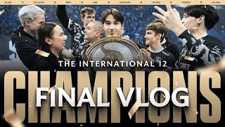 TEAM SPIRIT THE INTERNATIONAL 12 FINAL VLOG ТИМСПИК [upl. by Athalia432]