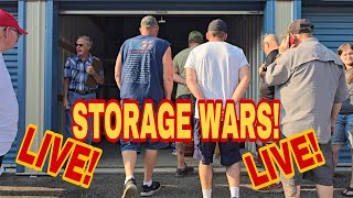 LIVE Storage Wars AUCTION With 24 PLUS Abandoned STORAGE Units 35 Hours FROM Home [upl. by Nnyre]