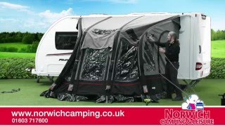 Quest Carina 420 Caravan Awning 2016 Also Available in 350 Size [upl. by Eeleimaj]