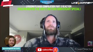 LyndonFPS Rage Compilation Part 3 Reaction RacerKnight99 The 2nds 2ND YEAR ANNIVERSARY SPECIAL [upl. by Ecirtaed]