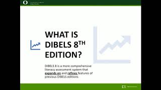 DIBELS 8th Edition Introductory Webinar [upl. by Nerrak349]