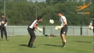 Reflextraining keepers korte afstand  Keepablenl [upl. by Eisej]