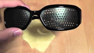 PinHole Glasses Do They Work Review  Overview [upl. by Yorztif465]