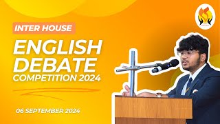 Inter House English Debate Competition  BK Birla Centre for Education Pune [upl. by Atiroc303]