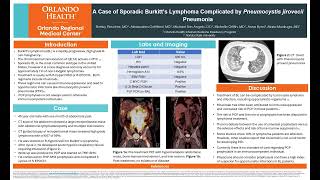 A Case of Sporadic Burkitt’s Lymphoma Complicated by Pneumocystis jirovecii Pneumonia [upl. by Ldnek460]