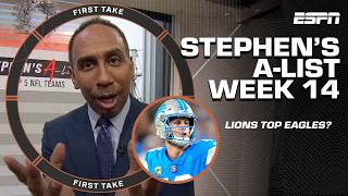 STEPHENS ALIST 📈 Buffalo Bills FALL OUT OF THE TOP FIVE 👀  First Take [upl. by Gearalt913]