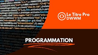 Guide Complet DWWM  Préparation des Dossiers pour le Titre Professionnel [upl. by Nivac]