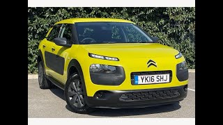 Used Citroen C4 Cactus 12 PureTech Touch  Motor Match Chester [upl. by Northway]