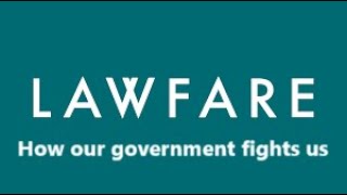 Lawfare and its increasing use against the people of Britain by their own government [upl. by Ssenav]