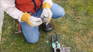 Exothermic Welding Process of Conduground [upl. by Ratcliffe]