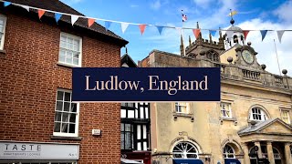 Strolling in Ludlow Old Town England 🏴󠁧󠁢󠁥󠁮󠁧󠁿 [upl. by Jerold950]