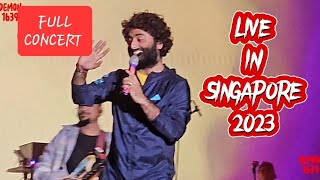 Arijit Singh – FULL CONCERT VIDEO Live in Indoor Stadium Singapore 2023 [upl. by Kernan]