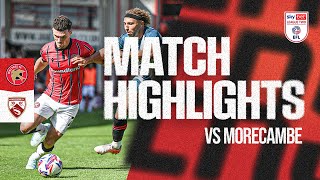 Walsall v Morecambe highlights [upl. by Dash]