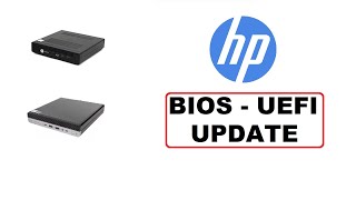 HP EliteDesk 800 G2  Cómo actualizar BIOS UEFI [upl. by Idham]