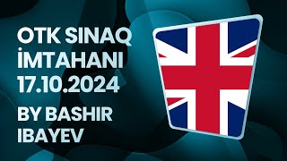 OTK sınaq imtahanı  Bəşir İbayev  17112024  11ci sinif  Sınaq İzahı Reading [upl. by Tirzah]