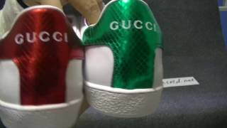 Gucci  Ace leather Shoes LowTop Sneaker [upl. by Laurent]