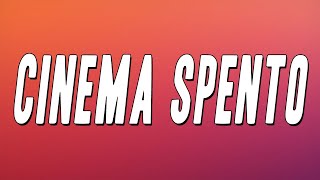 Ana Mena  Cinema spento ft Dargen DAmico Testo [upl. by Dar985]