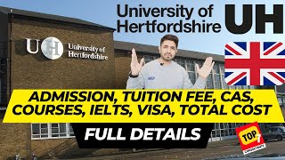 University of HertfordshireUK  Study in UK 2024  Full Details about UHUK Study VISA [upl. by Yelsehc]