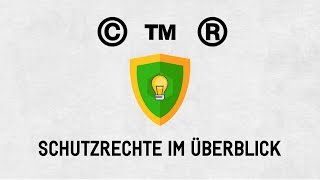 Marke eintragen Patent anmelden amp Co  Schutzrechte im Überblick [upl. by Leodora]