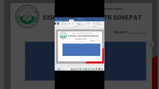 Create Professional Certificates in MS Word with Ease shorts tutorial certificate [upl. by Arlena]