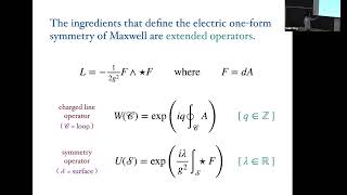 HEP Seminar  Generalized Symmetry in Dynamical Gravity [upl. by Dippold]