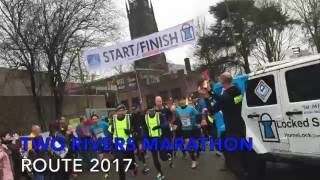 Two Rivers Marathon route 2017 [upl. by Nailimixam]