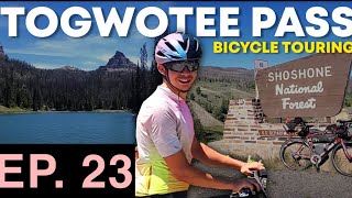 Wild Wyoming bicycle ride pt 2 Bikepacking across US Ep 23 [upl. by Thamos632]