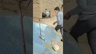 Really LowCarbon Lifestyle Outdoor Solar Stove Boiling Water Working Process 👍👍Tools Easyway ！ [upl. by Hollis]