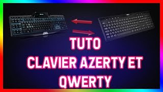 TUTO  PROBLEME CLAVIER QWERTY ET AZERTY [upl. by Newton]