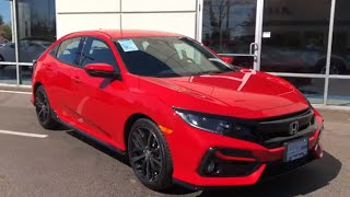 2020 Civic Hatch Sport Rallye RedBlack [upl. by Rednal]