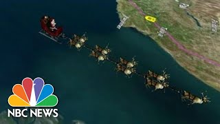 NORAD Tracks Santa Claus As He Travels Across The Globe  NBC News Live Stream Recording [upl. by Etessil48]