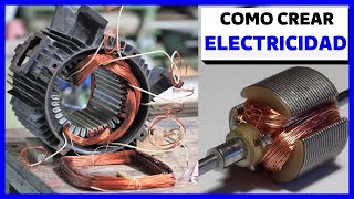 ✅COMO CREAR ELECTRICIDAD con CAMPOS MAGNETICOS o IMANES  En 1 min [upl. by Zednanreh244]